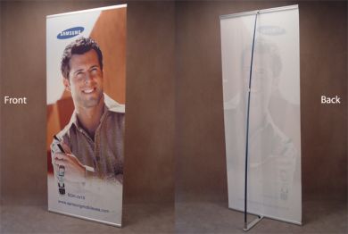 L Banner 90cmx215cm